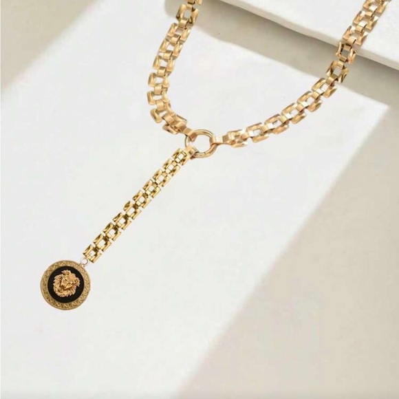 Lion Majesty Long Pendant Necklace - Picture 3 of 5